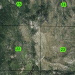 Game Lake T36S R12W Township Map Preview 2