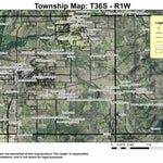 Eagle Point T36S R1W Township Map Preview 1