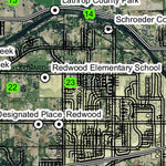 Redwood T36S R6W Township Map Preview 2