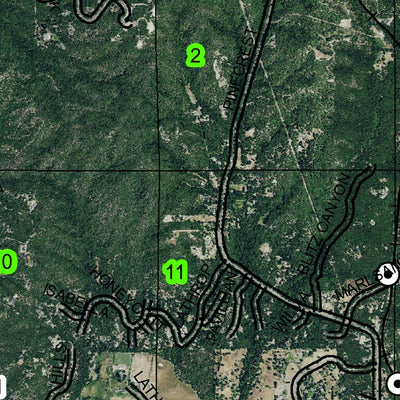 Redwood T36S R6W Township Map Preview 3