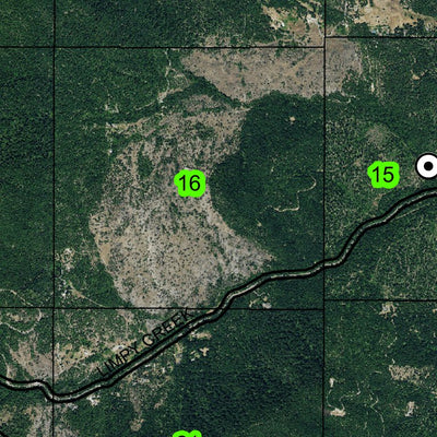 Limpy Creek T36S R7W Township Map Preview 3