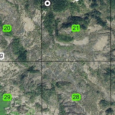 Dodge Bridge T35S R1W Township Map Preview 3