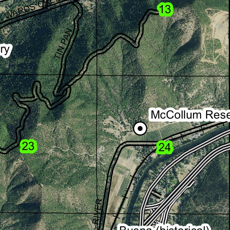 Rogue River T36S R4W Township Map by Super See Services | Avenza Maps