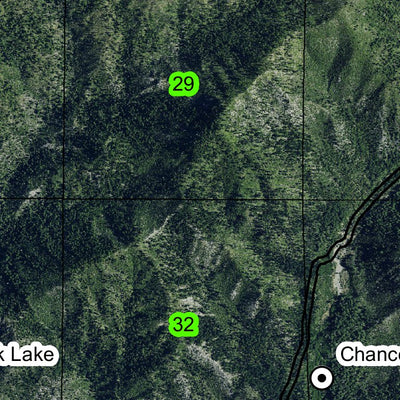 Cedar Mountain T35S R9W Township Map Preview 3