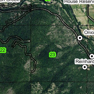 Wilderville T37S R6W Township Map Preview 2