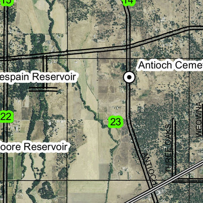 Sams Valley T35S R2W Township Map Preview 2