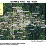 Grants Pass T36S R5W Township Map Preview 1
