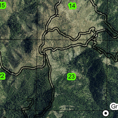Chrome Camp T36S R9W Township Map Preview 2