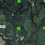 Grizzley Mountain T37S R14W Township Map Preview 2