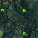 Dorr Canyon T36S R10W Township Map Preview 3