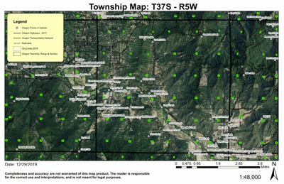 Murphy T37S R5W Township Map Preview 1