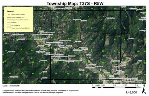 Murphy T37S R5W Township Map Preview 1