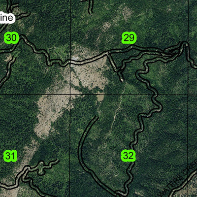 Onion Mountain T36S R8W Township Map Preview 3