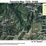 Nome Peak T37S R10W Township Map Preview 1