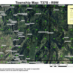 Zigzag Creek T37S R9W Township Map Preview 1