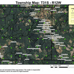 Powers T31S R12W Township Map Preview 1