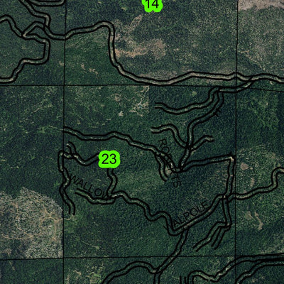 Round Top T33S R2W Township Map Preview 2