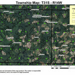 Edson Butte T31S R14W Township Map Preview 1