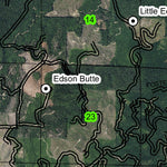 Edson Butte T31S R14W Township Map Preview 2