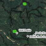 Devils Knob T31S R1W Township Map Preview 2