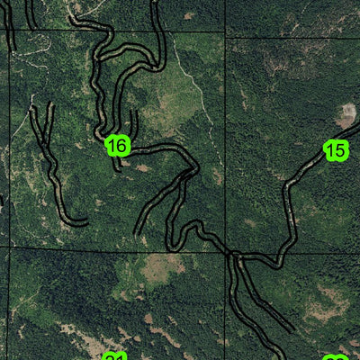 Devils Knob T31S R1W Township Map Preview 3