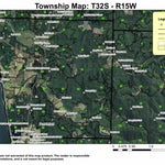 Cape Blanco T32S R15W Township Map Preview 1