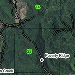 Cape Blanco T32S R15W Township Map Preview 2