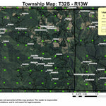 Star Mountain T32S R13W Township Map Preview 1