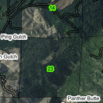 Dads Creek T32S R7W Township Map Preview 2