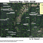 Eden Ridge T32S R11 Township Map Preview 1