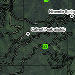 Anaktuvuk Saddle T32S R9W Township Map Preview 2