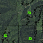 Anaktuvuk Saddle T32S R9W Township Map Preview 3