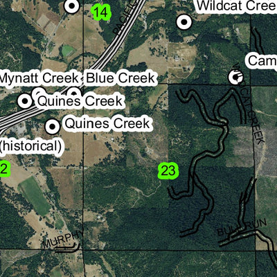 Azalea T32S R5W Township Map Preview 2