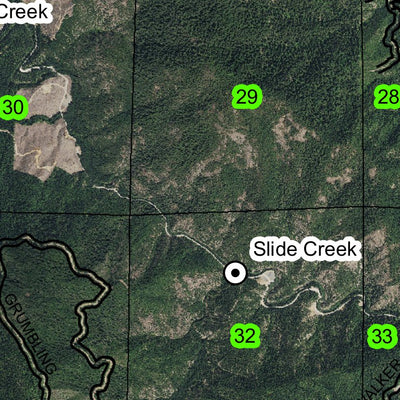 Big Prairie T31S R10W Township Map Preview 3