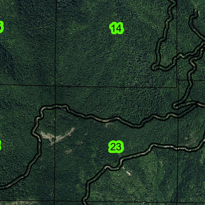 Big Bend T34S R11W Township Map Preview 2