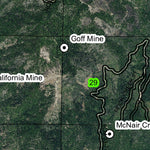 Poorman Creek T33S R7W Township Map Preview 3