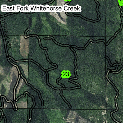 Starveout Creek T32S R4W Township Map Preview 2