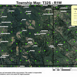 Ragsdale Butte T32S R1W Township Map Preview 1