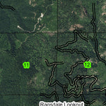 Ragsdale Butte T32S R1W Township Map Preview 3