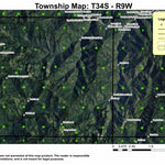 Buck Creek T34S R9W Township Map Preview 1