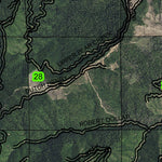 West Fork Cow Creek T32S R8W Township Map Preview 3