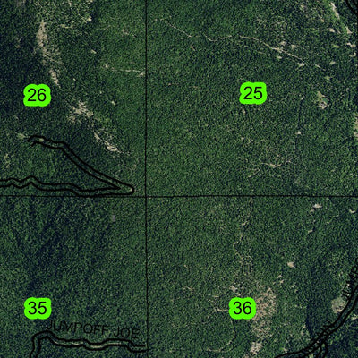 Roberts Mountain T34S R5W Township Map Preview 3