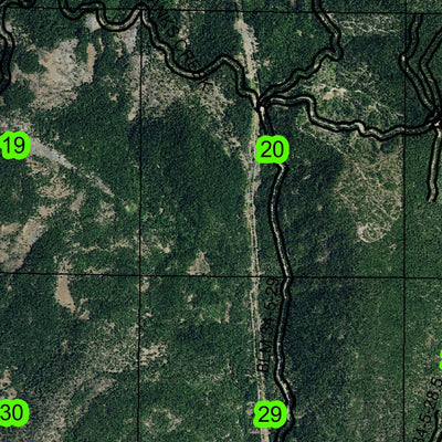 Sunny Valley T34S R6W Township Map Preview 3