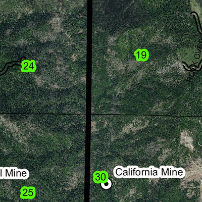 Whiskey Creek T33S R8W Township Map Preview 3