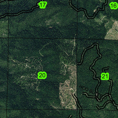 Mount Peavine T34S R8W Township Map Preview 3