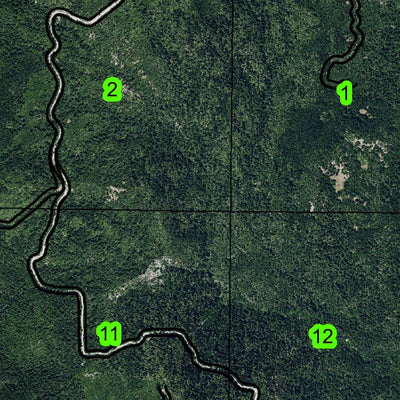 Ophir Mountain T34S R12W Township Map Preview 3