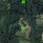 Doe Peak T41S R1W Township Map Preview 2