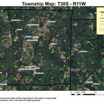 Yellow Jacket Mountain T41S R2W Township Map Preview 1
