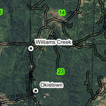 Whiskey Peak T41S R5W Township Map Preview 2