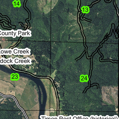 Bandon T28S R14W Township Map Preview 2